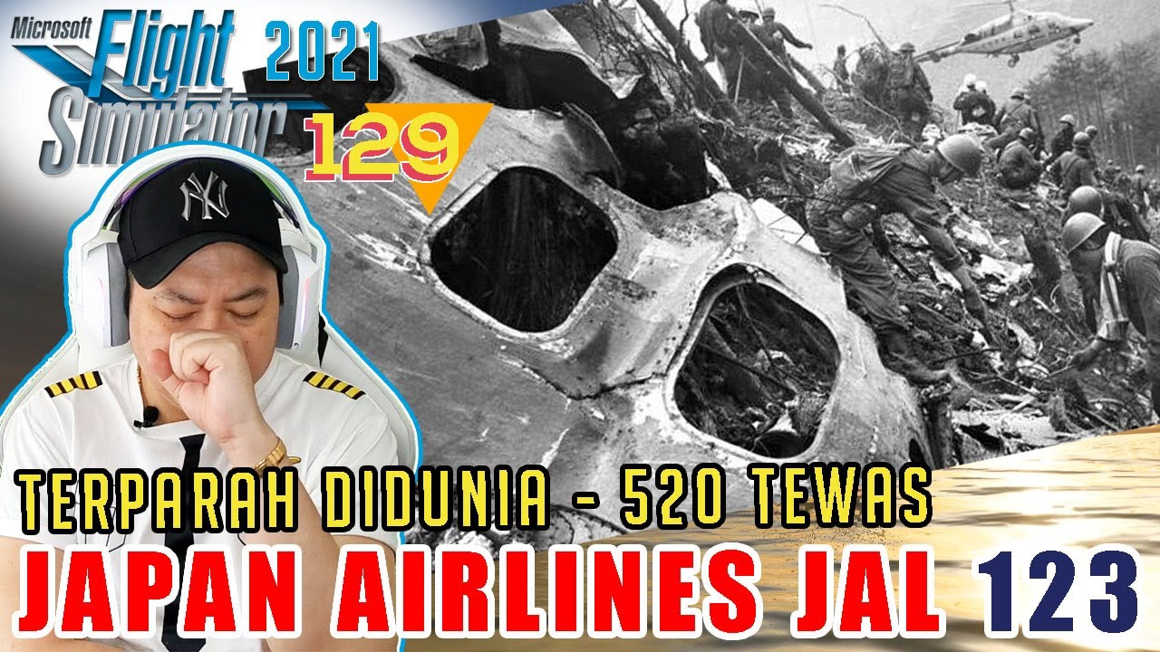 JAL123 - KISAH PILU TEWASNYA 520 PENUMPANG SI RATU B747 - Microsoft Flight Simulator 2020 Indo - 129