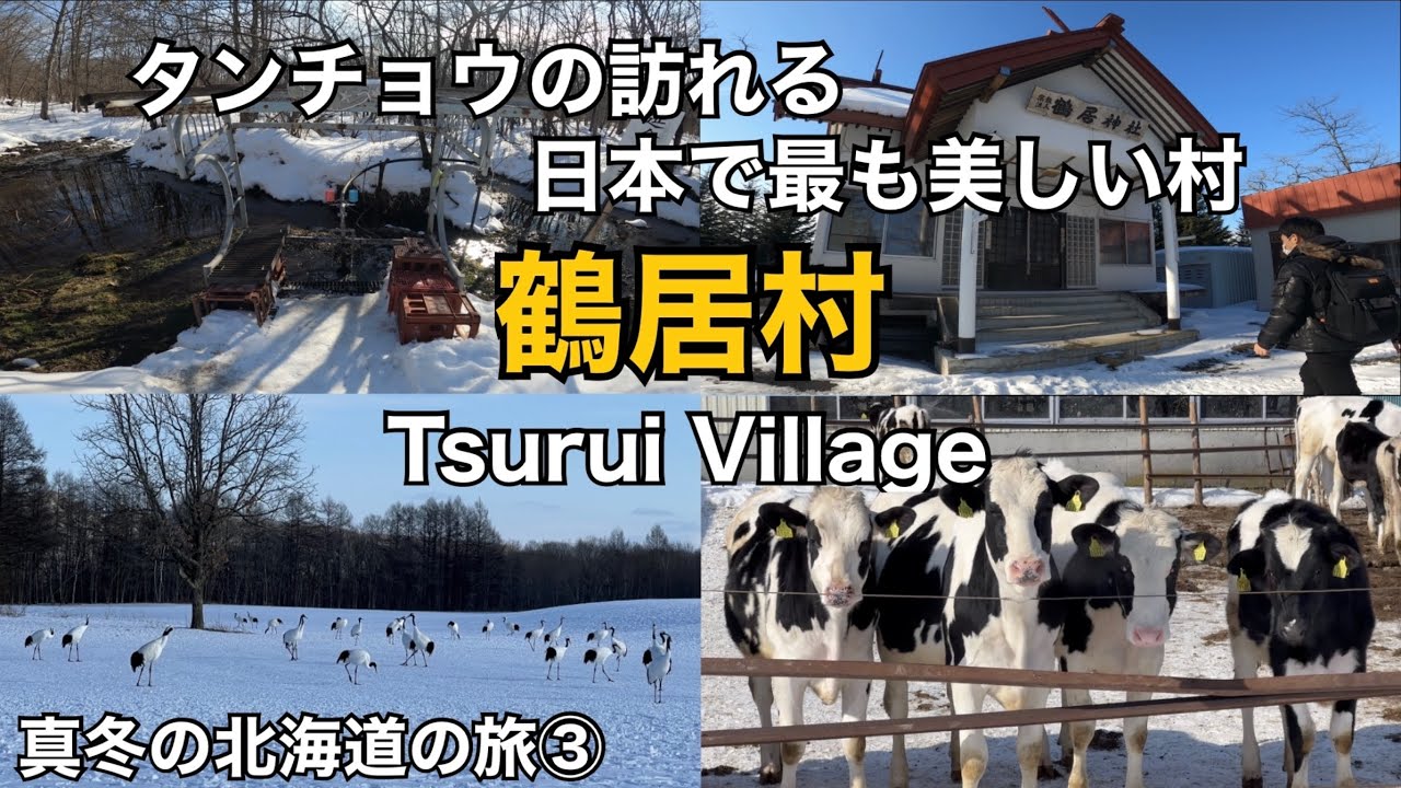 【 鶴居村を歩いてみよう / Tsurui Village 】真冬の北海道の旅③  The most beautiful village in Japan / Hokkaido, Japan③