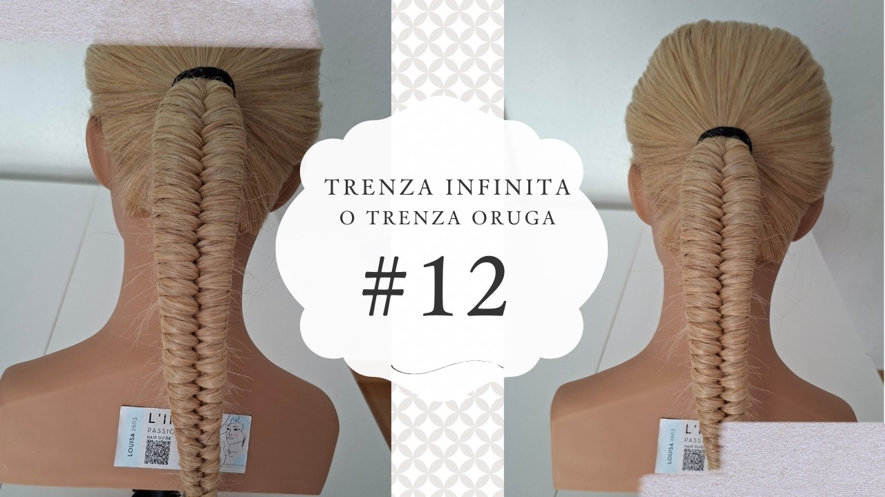 Curso de trenza infinita o trenza oruga