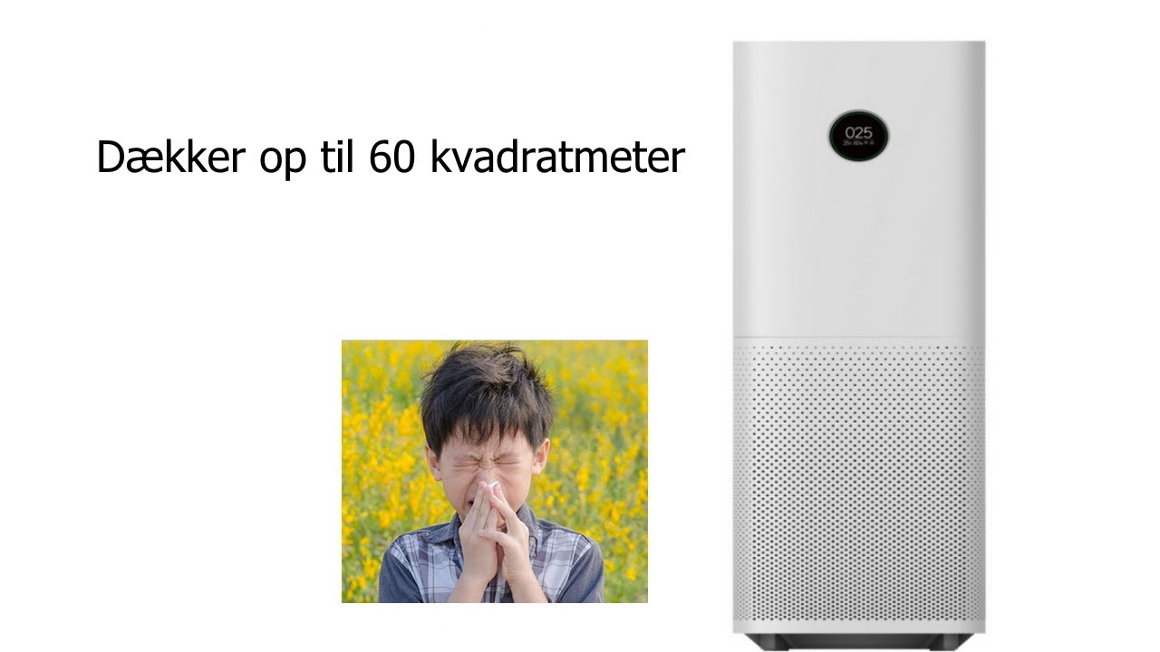 Xiaomi Mi Air Purifier Pro - Er Du Klar til Pollen Sæsonen?