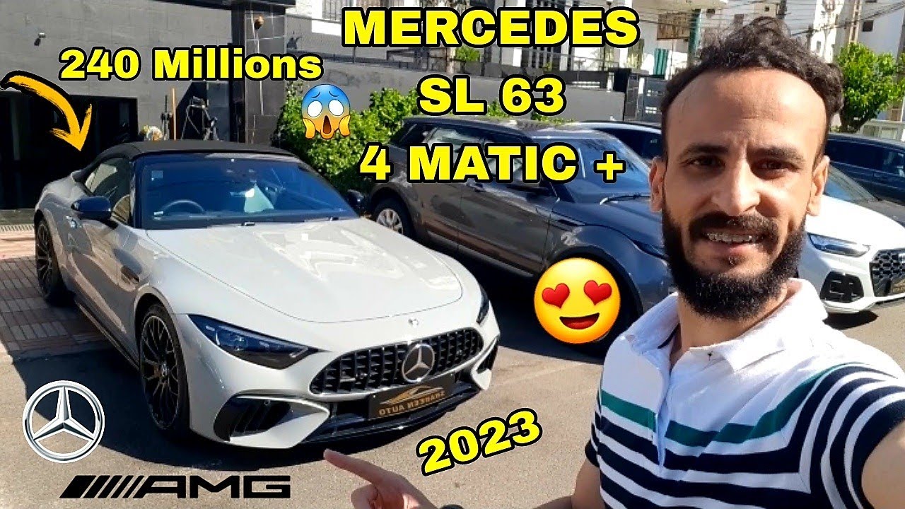 أجي تشوف شحال التمن ديال هاد الوحش الألماني 🇩🇪 SL63 AMG 4 MATIC + REVIEW 🇲🇦