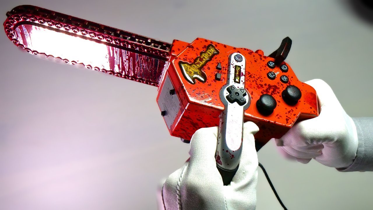 Resident Evil 4 Chainsaw Controller Unboxing + Call of Duty Black Ops 2 Gameplay