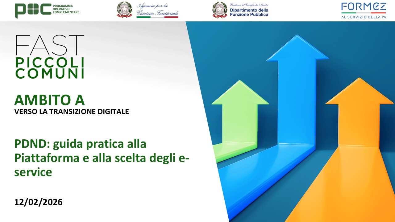PDND: guida pratica alla Piattaforma e alla scelta degli e-service (12/02/2026)