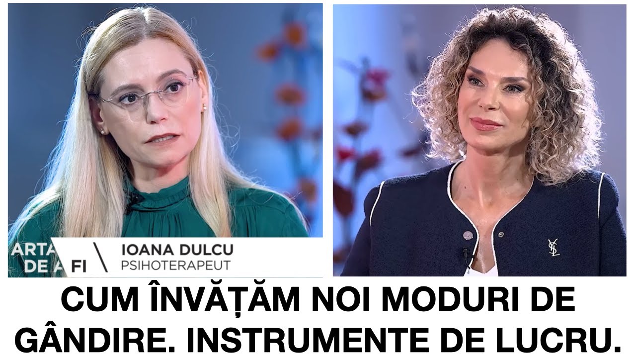 Restructurarea minții prin hipnoterapia cognitiv comportamentală - Ioana Dulcu, psihoterapeut