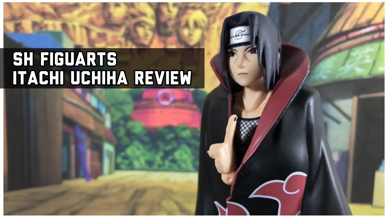SH Figuarts Battle Arc Itachi Uchiha Tamashii Nations BANDAI Action Figure Review ナルト疾風伝