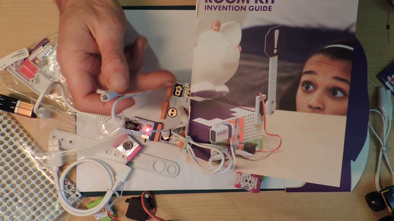 littleBits Rule Your Room Kit investigation