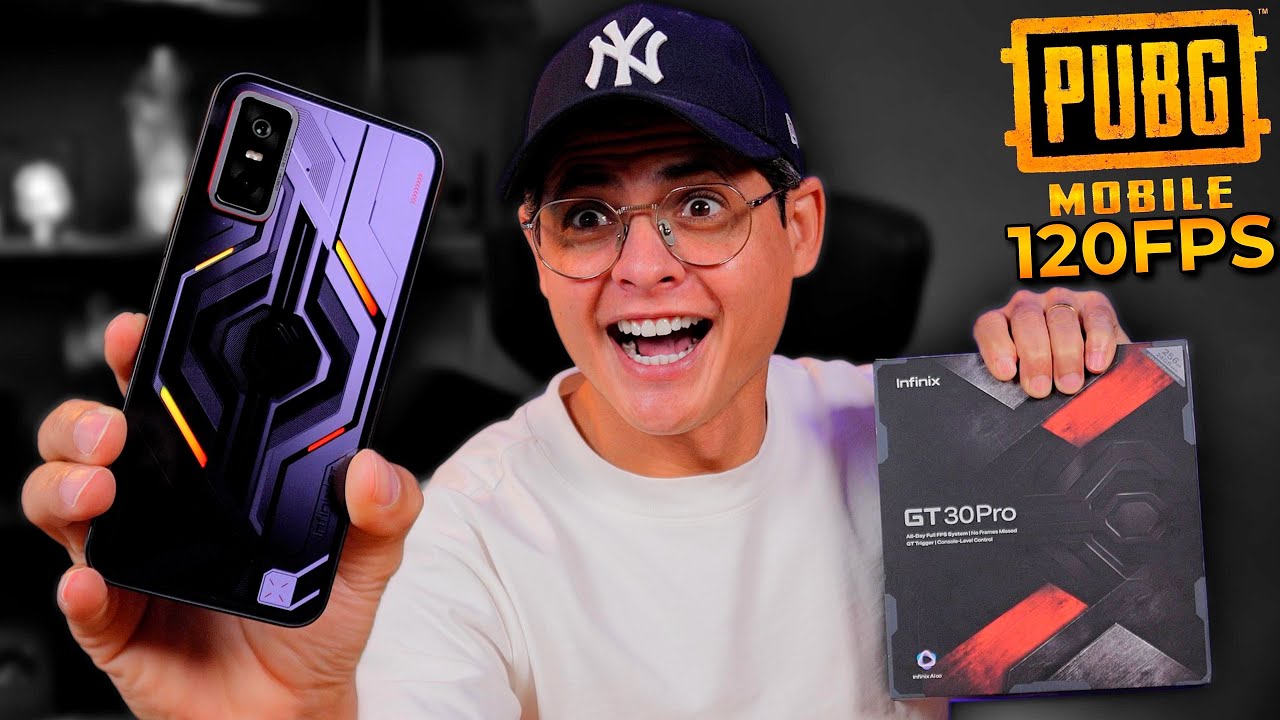 CELULAR GAMER! Infinix GT 30 PRO com GATILHOS GT! Unboxing e Impressões