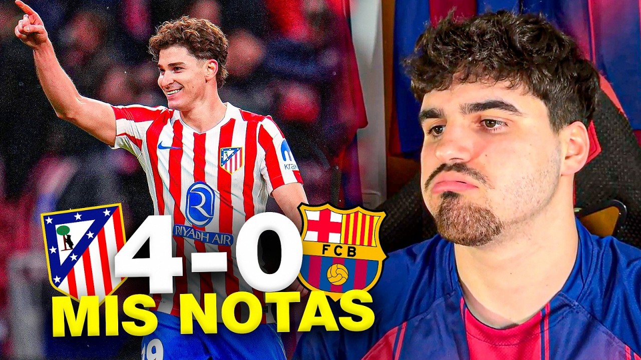 MIS NOTAS: HUMILLADA AL BARÇA (4-0) | ESTAMOS 99% FUERA DE COPA