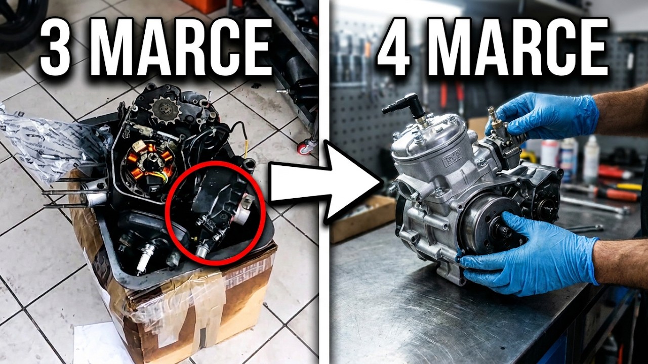 32 - Aprilia Red Rose 50: adattamento RV4 - parte 1 di 2