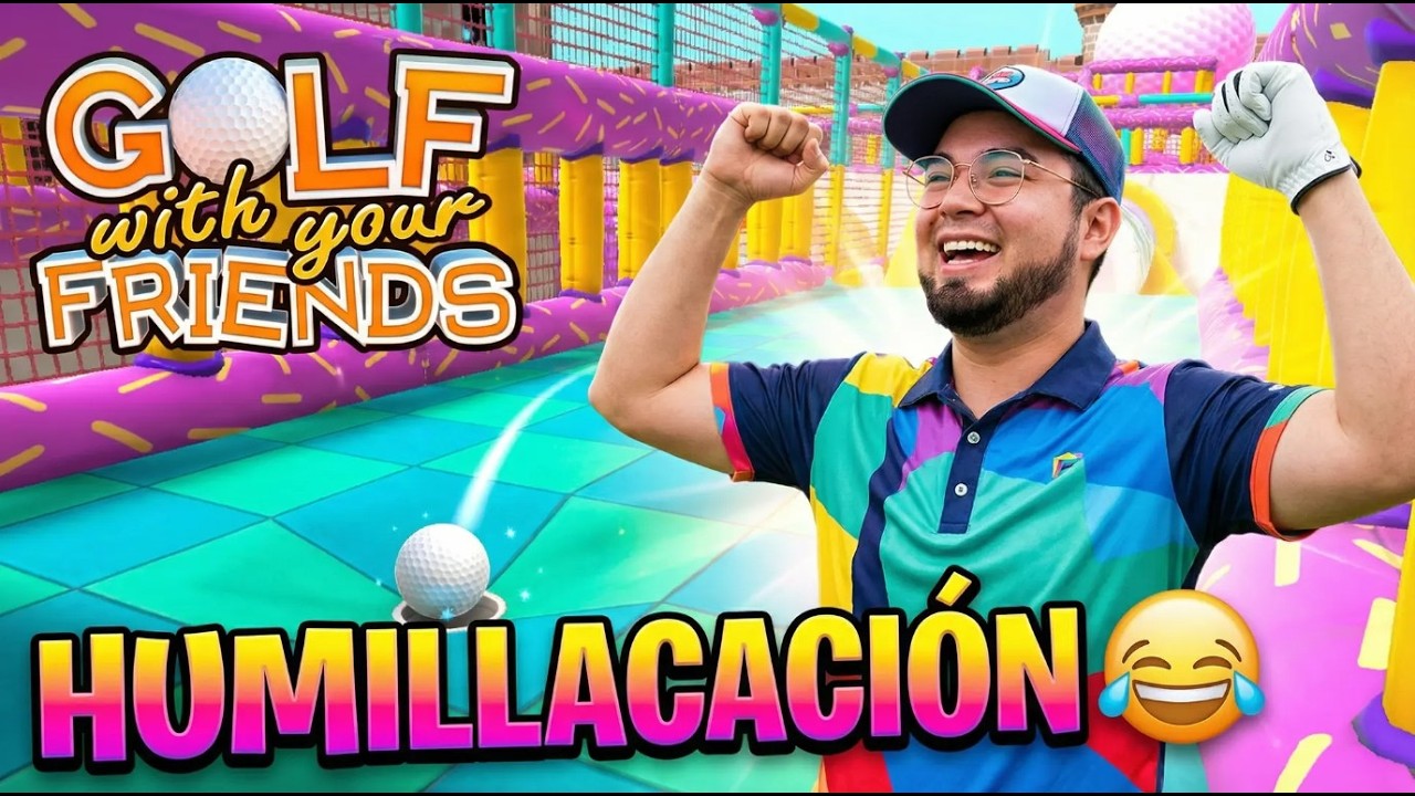 Entré a divertirme… terminé HUMILLANDO | Golf With Your Friends ⛳😂