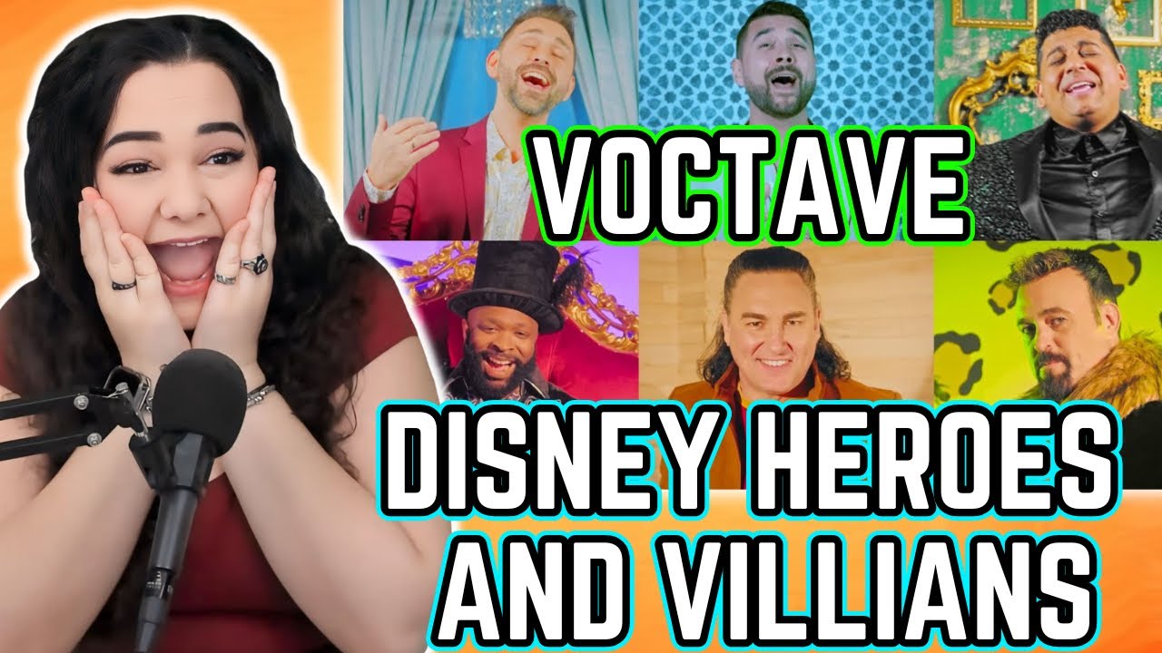 Voctave - Disney Heroes & Villains Medley | Opera Singer Reacts