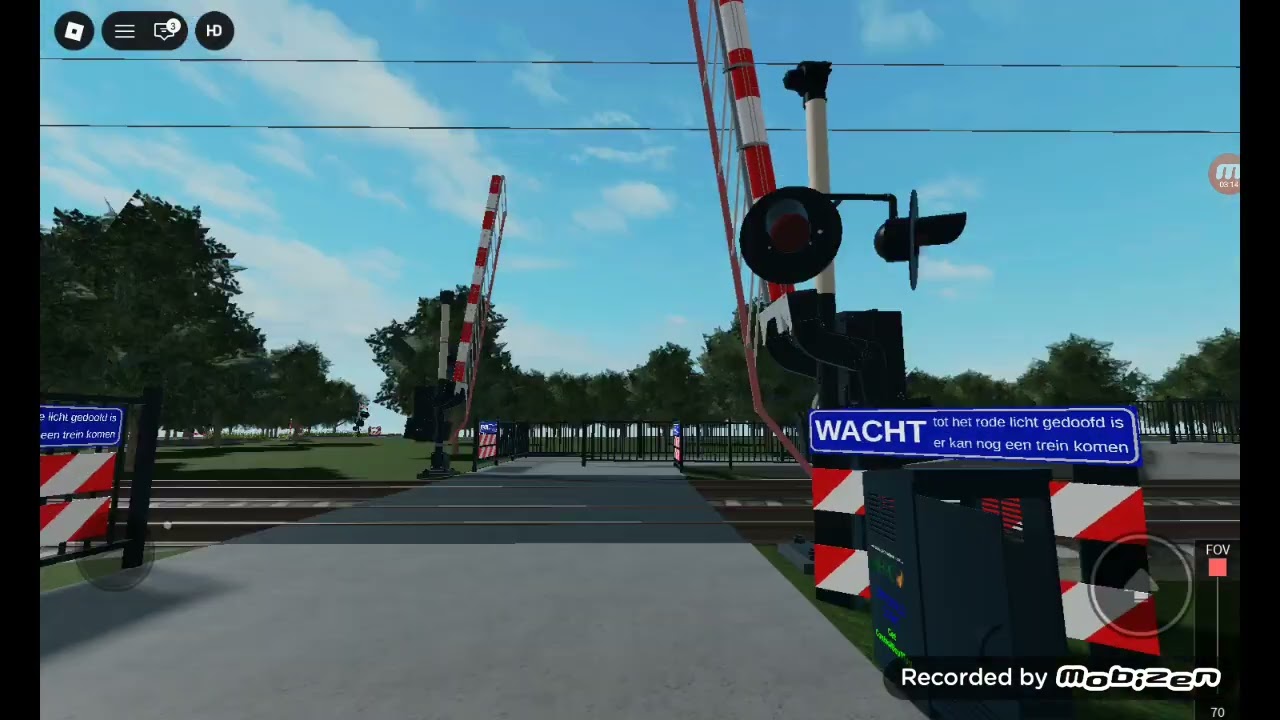 dutch railroad crossing 