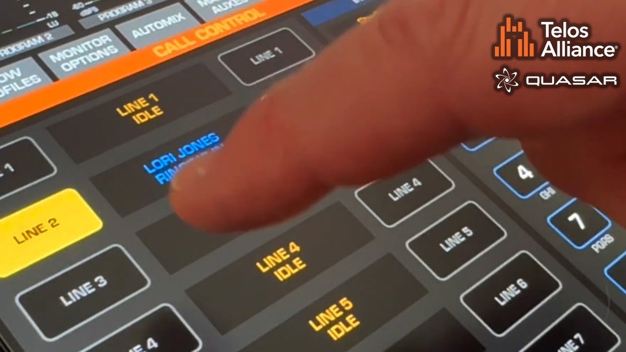 Spotlight on Quasar: Part 7: Telos VX Phone Control