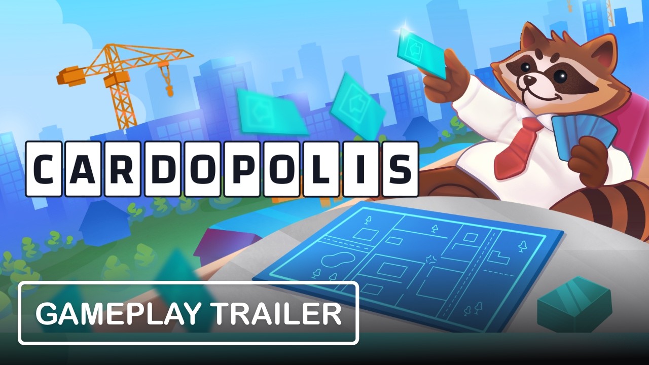 Cardopolis - Draw Cards & Build Your City - Gameplay Trailer (Steam)