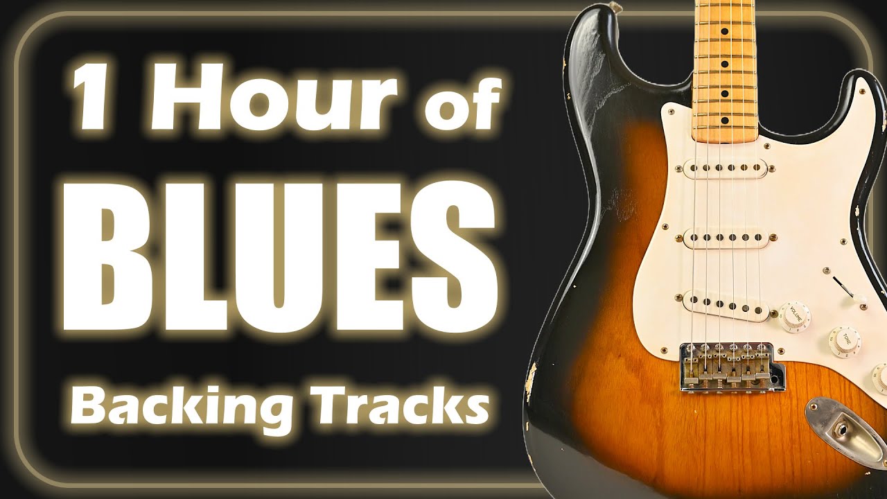 BLUES BACKING TRACKS ★ 1 Hour ★ Guitar Jam Tracks