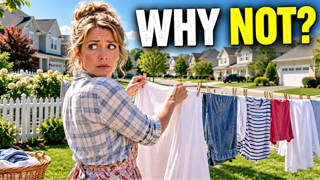 The Real Reason Americans Refuse to Dry Clothes Outside