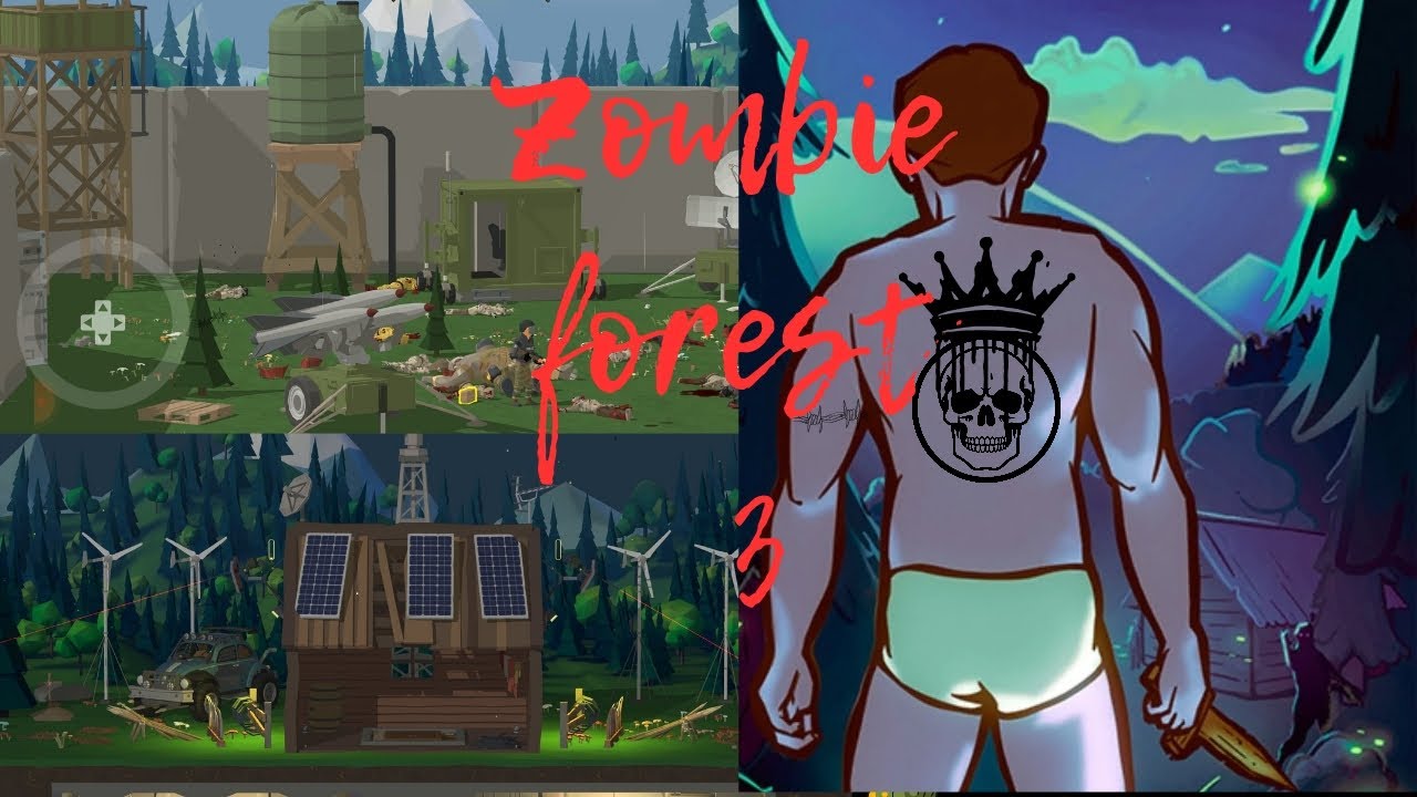 Лес зомби 3 🧟 Я вошел на военную базу ⚠️💂🏻