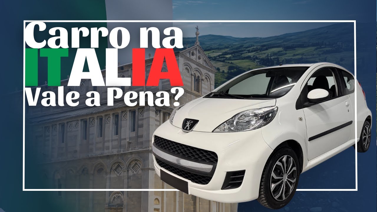 Custo de Vida na Itália: Quanto Gastei com Meu Carro em 9 Meses