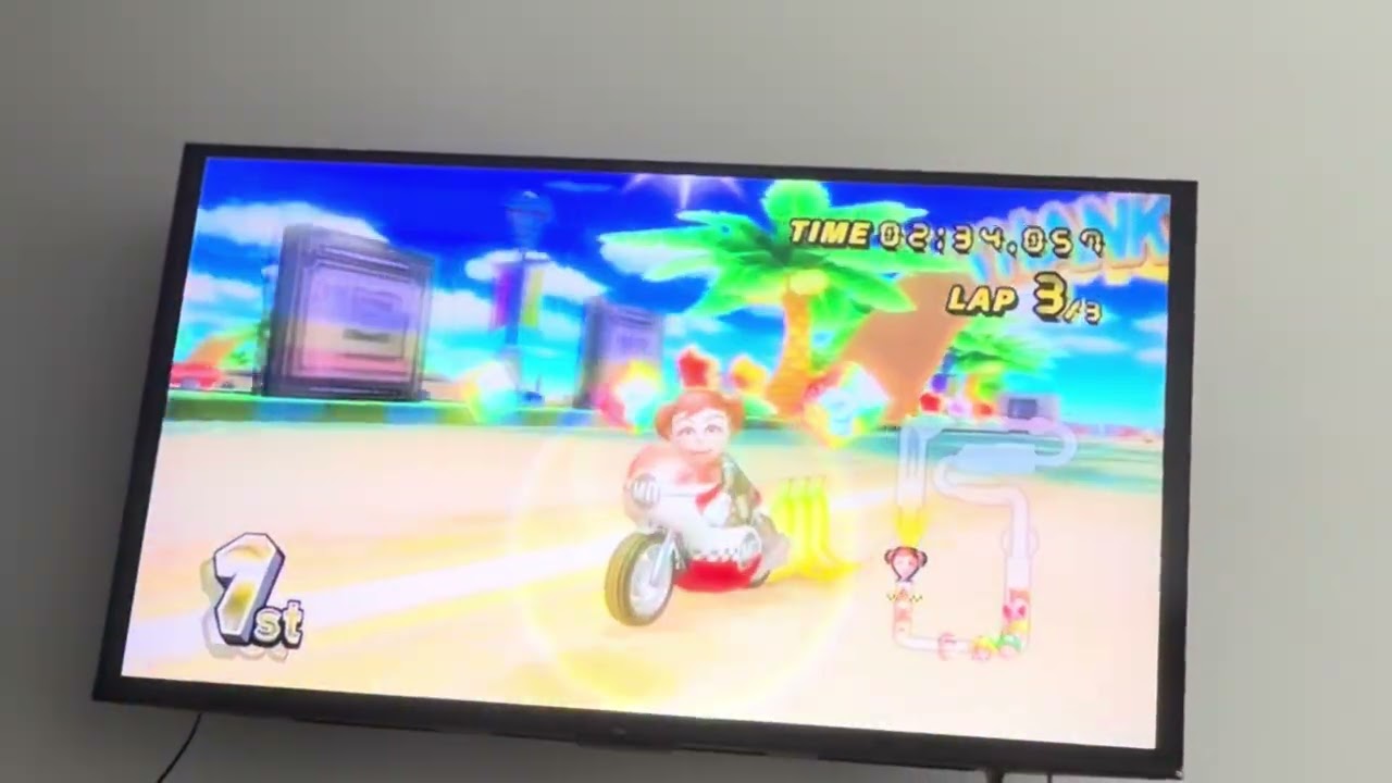 Mario kart Wii achieving star rank in the 150cc flower cup