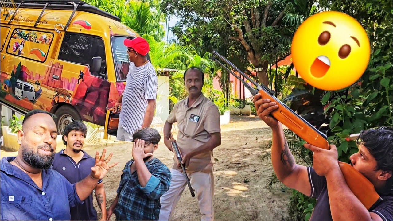 துப்பாக்கியுடன் வேட்டை கறி! 😲 Jaffna Tamil Vlogs | Alasteen Rock