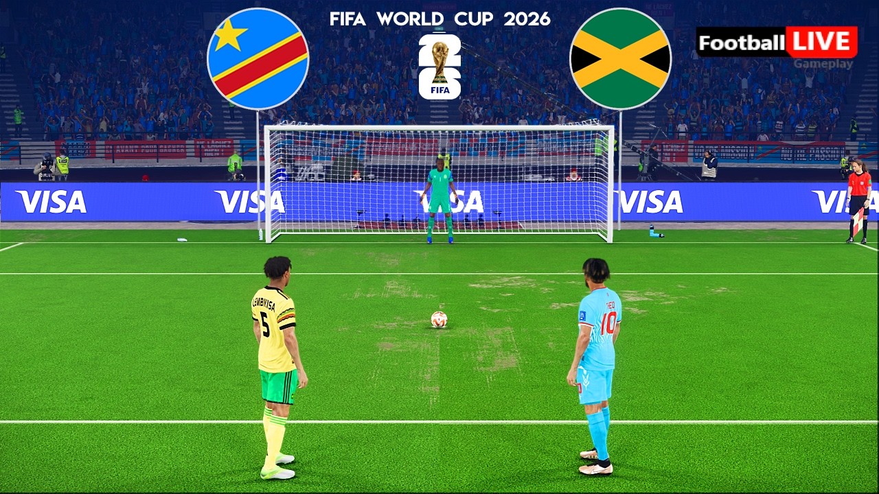 RD Congo 🆚 Jama&iuml;que - Penalty Shootout | Finale Barrages Coupe du Monde 2026 | eFootball PES