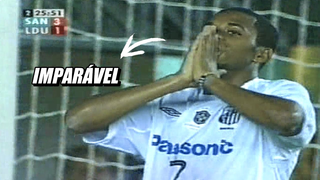 Robinho em 'Noite de Pelé' na Vila 🔥