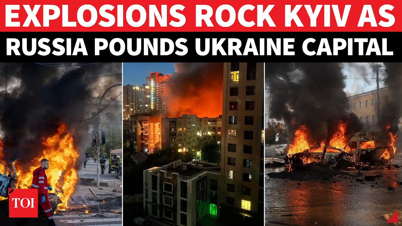 KYIV POUNDED: Russia Unleashes Ballistic Missiles, Attack Aircraft On Ukraine Capital in Big Assault