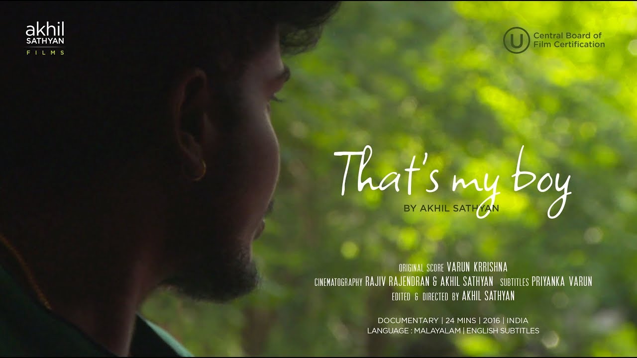 That's my boy | Documentary  | Gender Identity | India | Akhil Sathyan