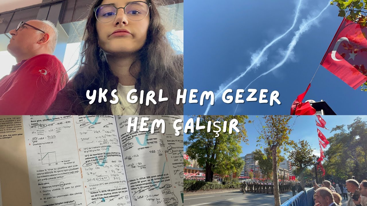 Yks girl hem gezer hem çalışır | #yks #yks26 #yksgirl
