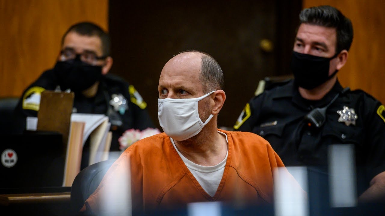 Watch as judge asks serial rapist to remove mask so victims can see him admit guilt