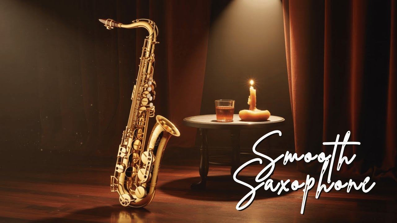Smooth Saxophone Cafe 🎶  Chill Jazz Background Music for Focus and Calm