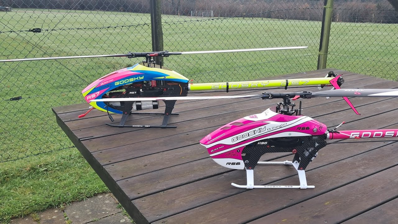 RC Heli : RS7 Jungfernflug💪