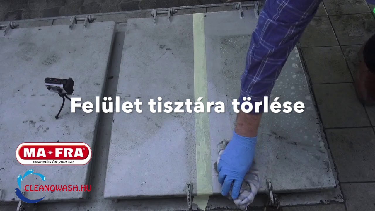 Olajos, Zsíros Felület tisztítása percek alatt