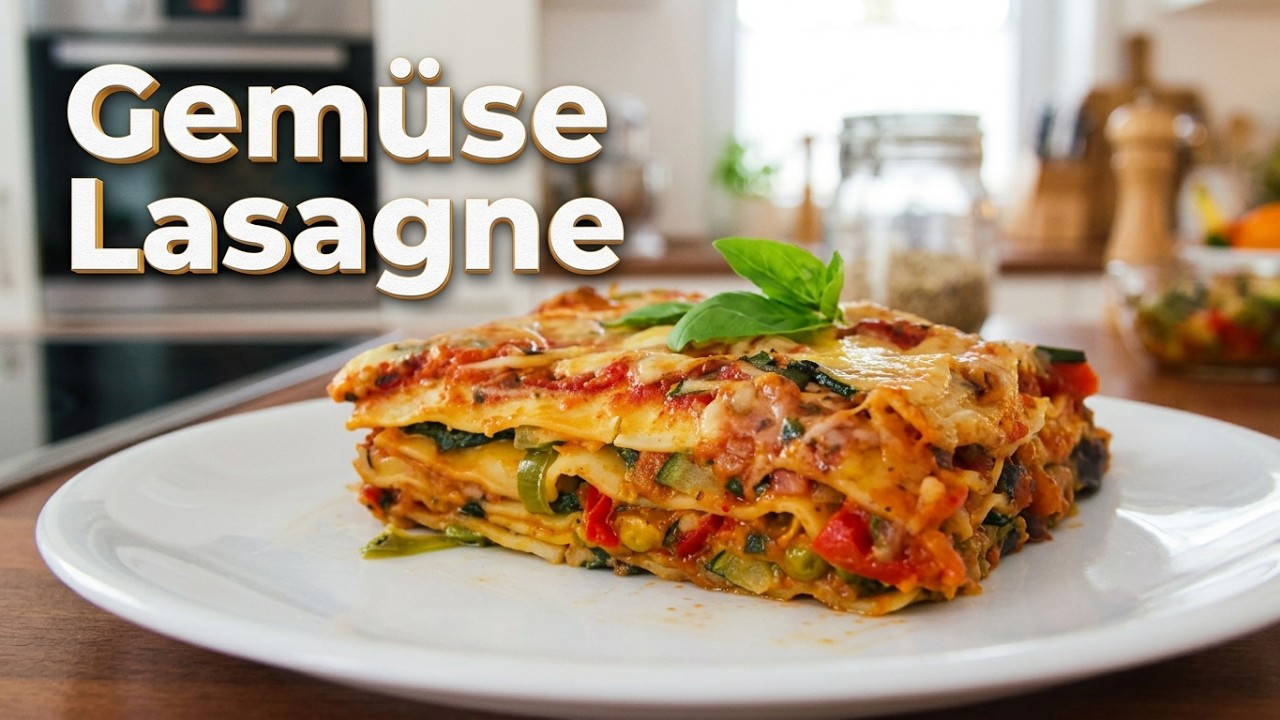 Beste Veggie Lasagne, die ich kenne | Canans Rezepte