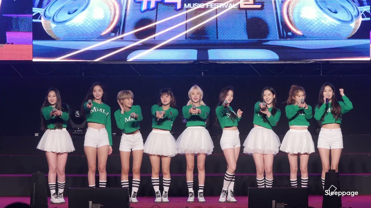 [4K] 180404 모모랜드 MOMOLAND Full Cam  @ 논산딸기축제 By Sleeppage