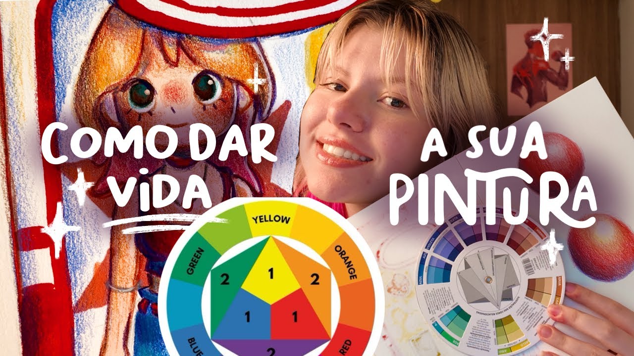 TEORIA DAS CORES VAI TRANSFORMAR SEU JEITO DE COLORIR | Vick Arts