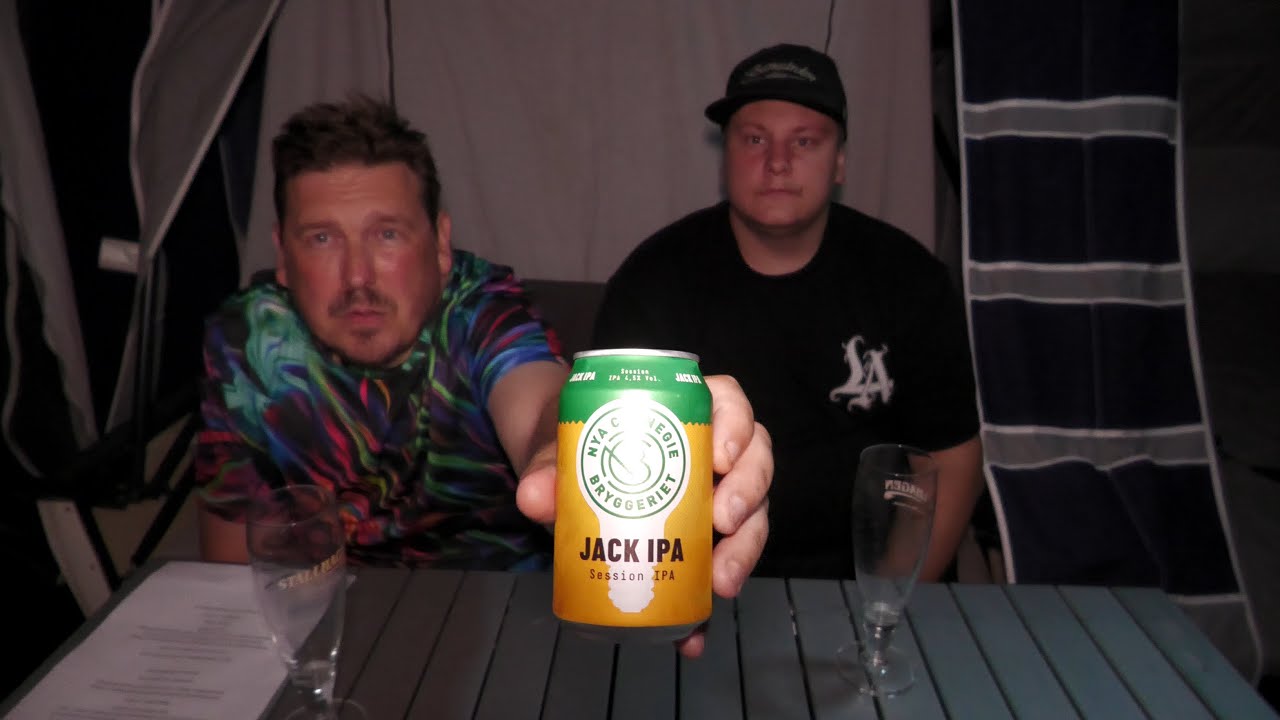 Unboxing, Review, Smakprovning Nya Carnegiebryggeriet Jack IPA 4,5%