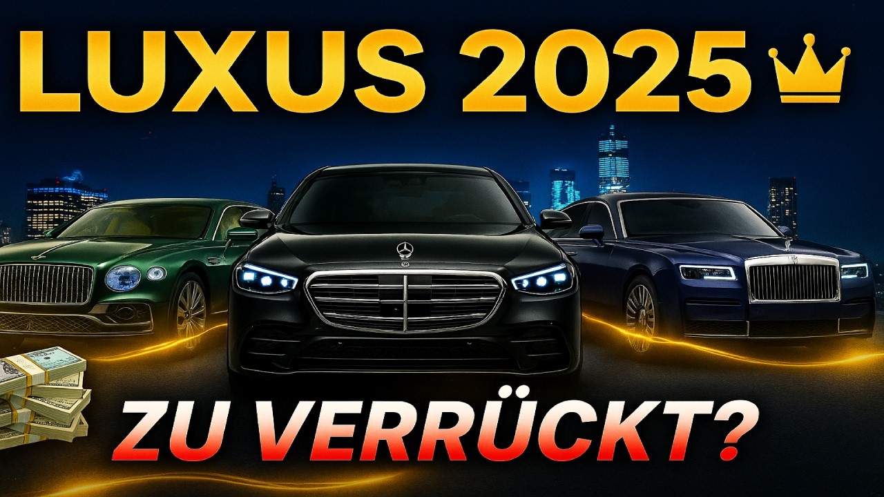 LUXUSLIMOUSINEN 2025 Die verrücktesten Autos der Zukunft! |