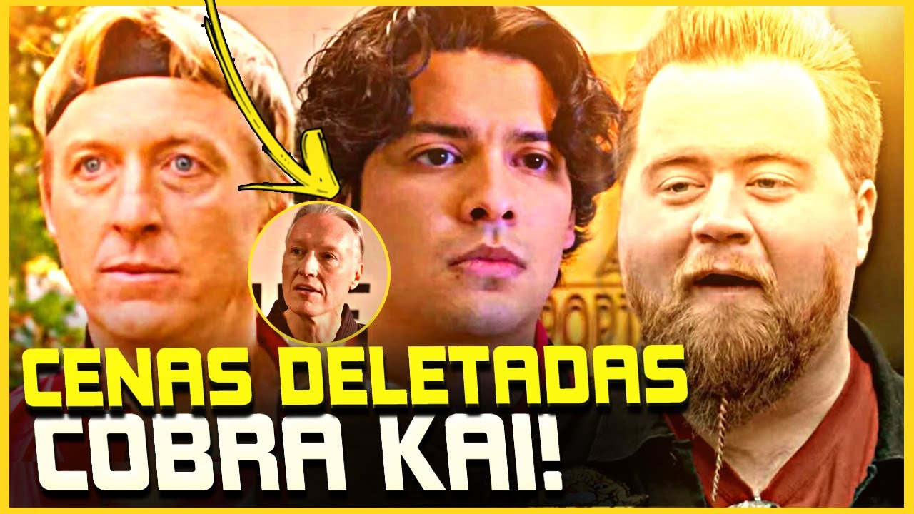 20 CENAS DELETADAS EM COBRA KAI QUE VOCÊ NÃO SABIA! (e que seriam importantes)