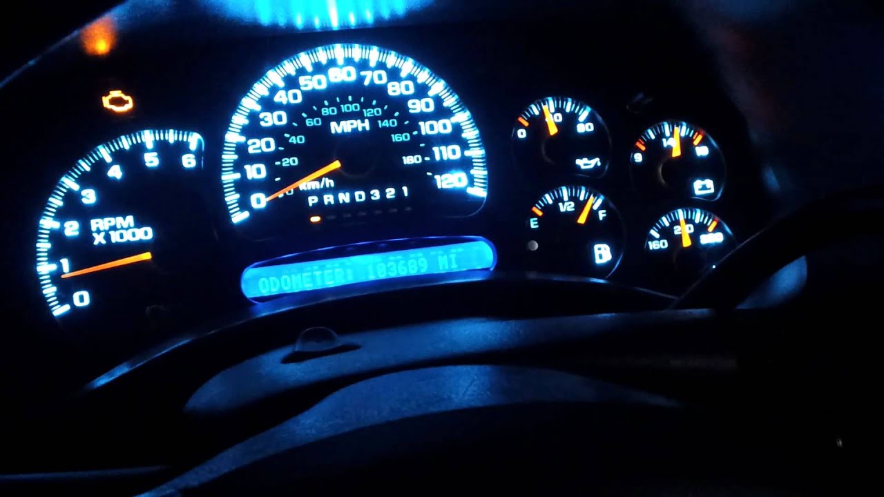 2003 Silverado super bright white LED Custer