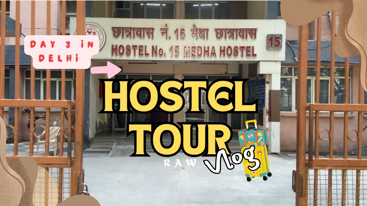 AIIMS New Delhi Hostel Allotment | Medha Hostel No. 15 Tour (Day 3 in Delhi Vlog) M.Sc Nursing