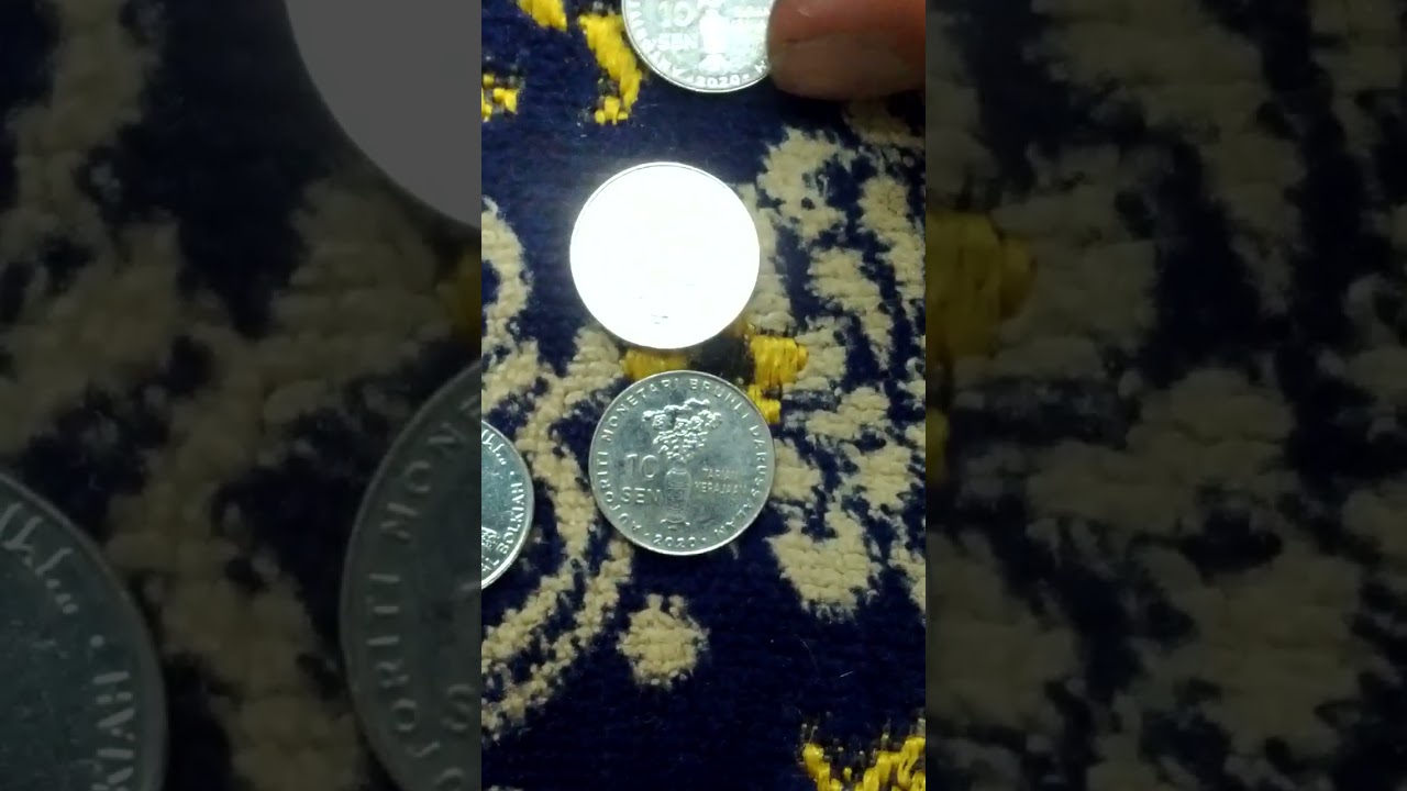 Lots of Brunei 10 Sen 2020(AH 1442) New Currency Coins-01