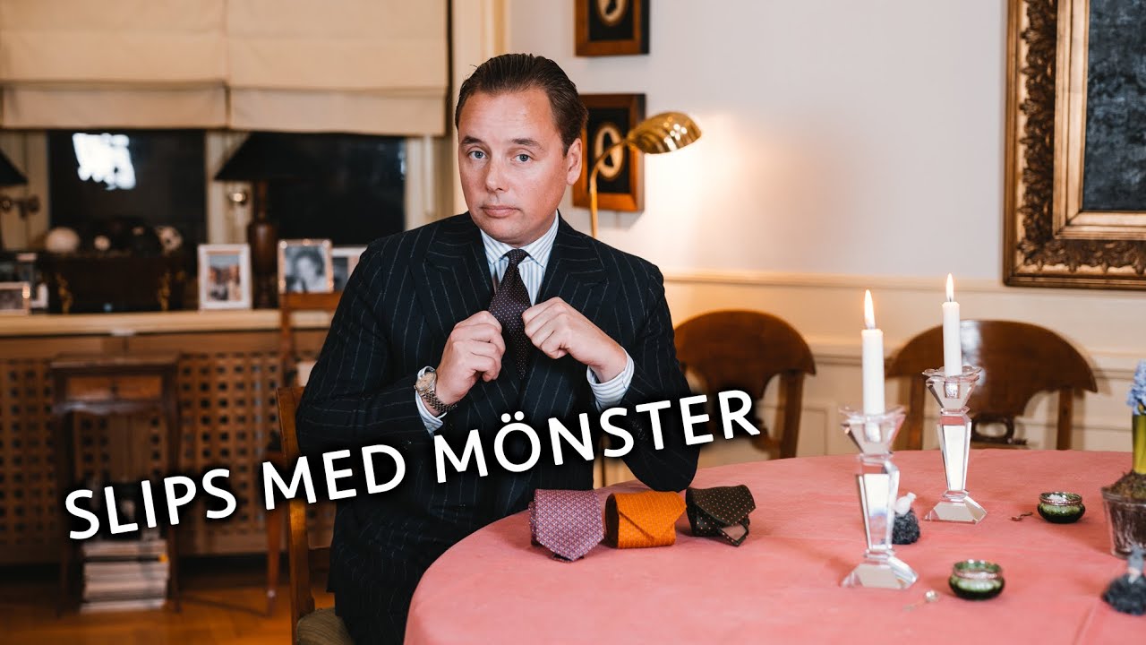 Slips med mönster