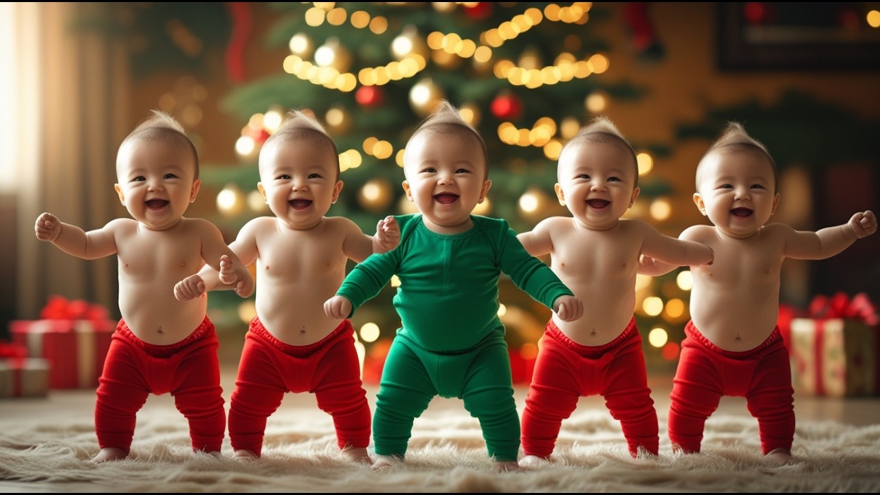 Jingle Bells Song  Baby Dance & Holiday Fun with  Christmas Song for Kids & Toddlers