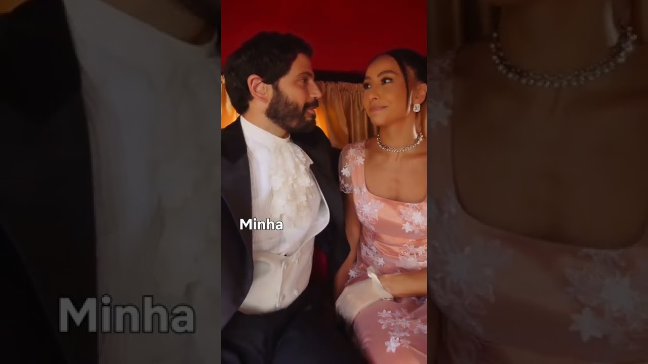 Sabrina Sato e duda nagle fazem declaração de amor no estilo BRiDGERTON