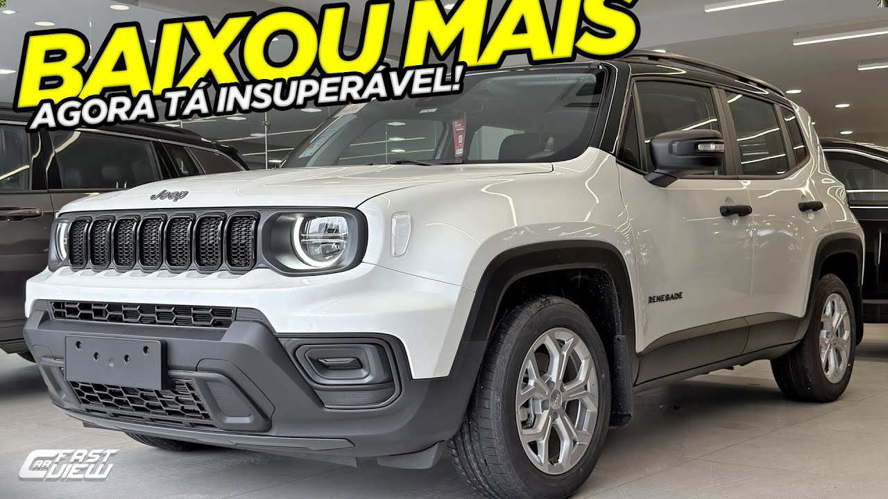 PREÇO INACREDITÁVEL NOVO JEEP RENEGADE ALTITUDE 2026! SUV +COMPLETO QUE GERAL SUPERA ATÉ TIGGO 5X!
