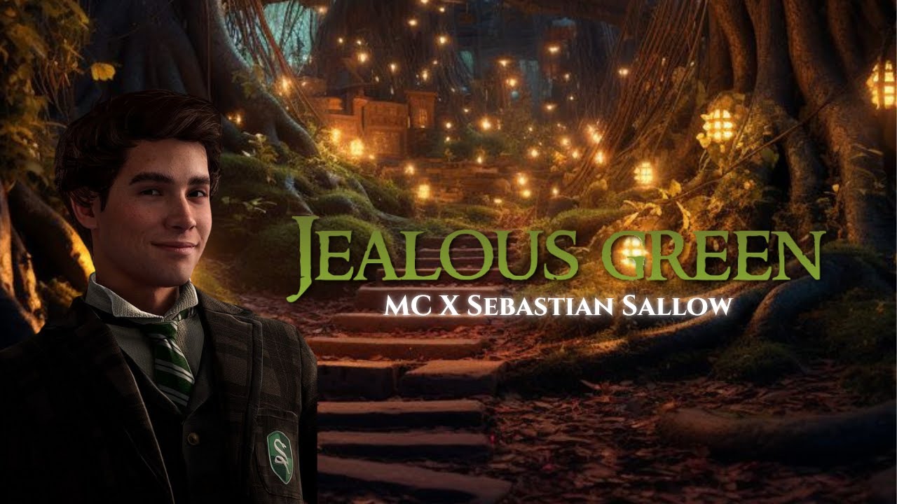 Jealousy Green | Sebastian Sallow x MC (Hogwarts Ambience)