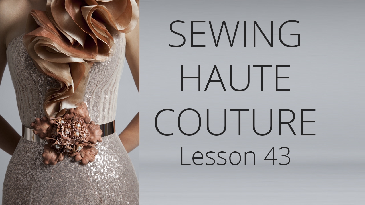 Premium Dress | How to sew Haute Couture Fashion Dress DIY #43