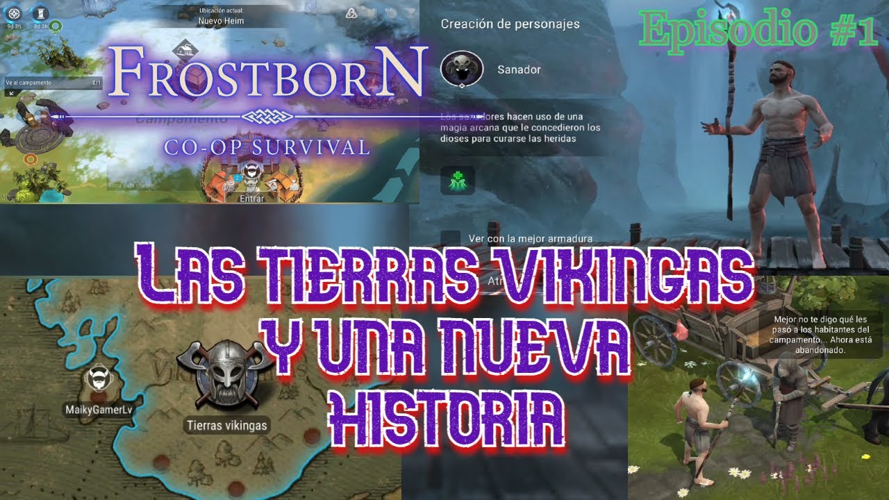 Entramos en el mundo Vikingo||El bosque de los susurros||FrostborN Episodio #1