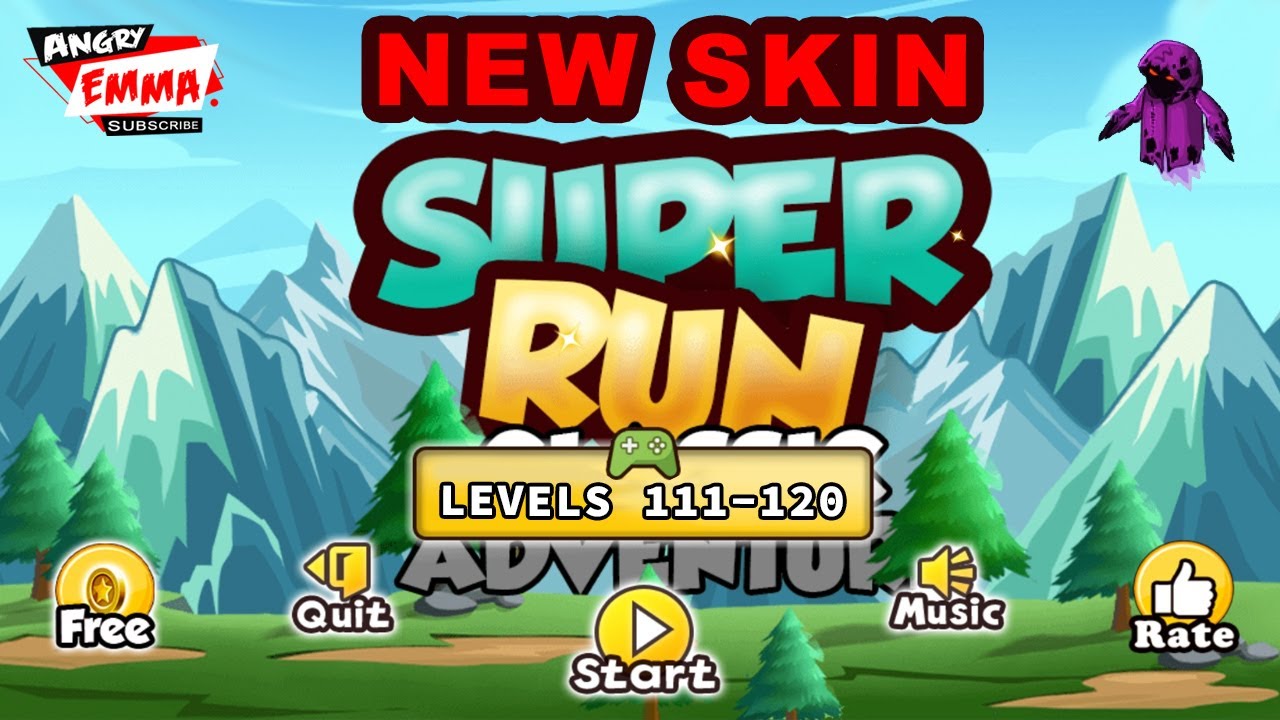 Super Run Go (Super modi) NEW SKIN - Levels 111-120